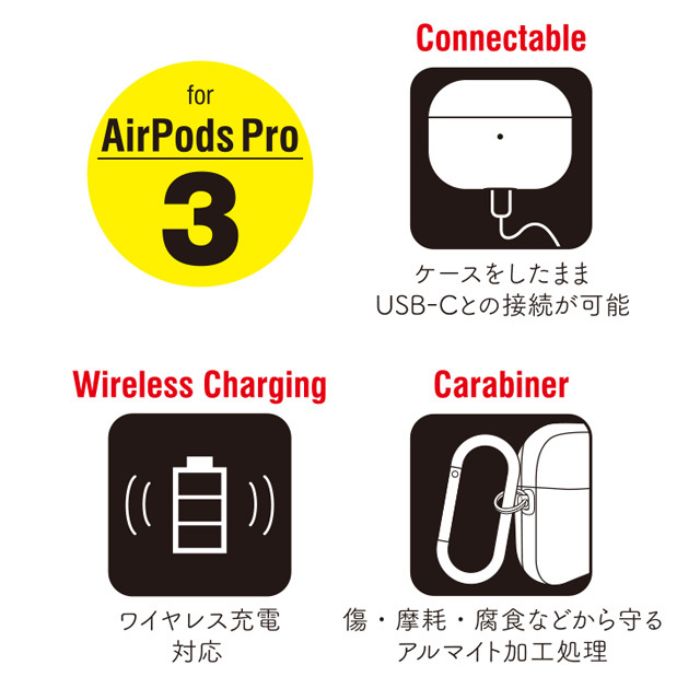 AirPodsPro3 ケース カバー APP...の紹介画像2
