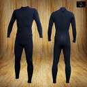 国内縫製 伸縮素材 BLACK Jersey CLASSIC 3mm フルスーツ FULLSUITE