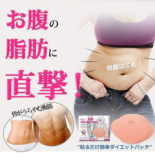 【ダイエットグッズ】体に付けるだけで痩せられそうなグッズを探しています。