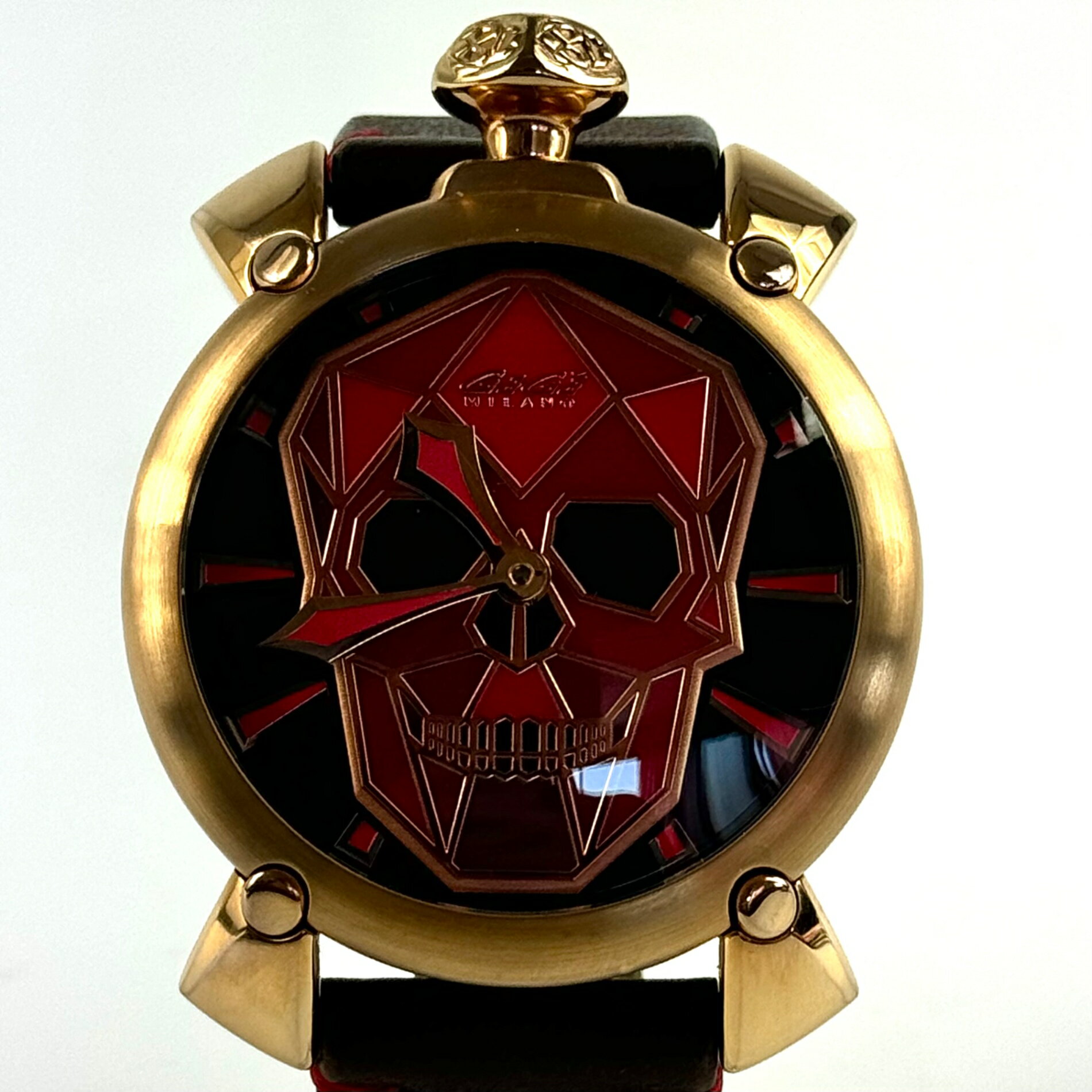 ガガミラノ マヌアーレ 48mm バイオニックスカル手巻き 限定 ガガミラノ マヌアーレ 48mm バイオニックスカル手巻き 限定