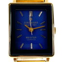 【中古】\25日は超お買い得!10%OFFクーポン+P8倍確定+マラソン/ユンハンス JUNGHANS マイスター MISTER JE-109L クォーツ ブルー レディース