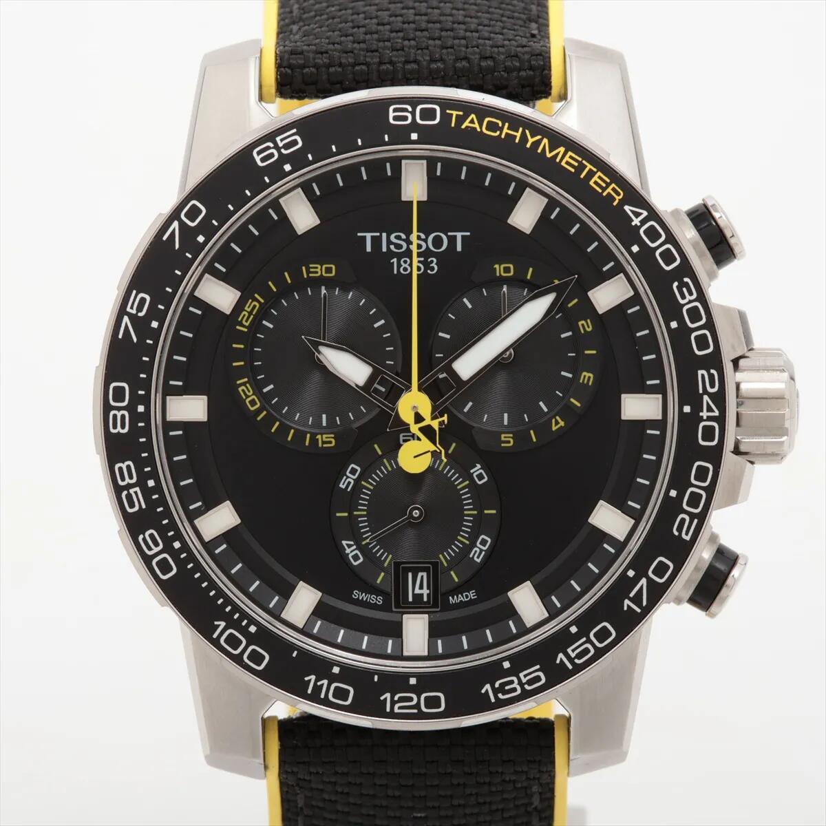 【中古】＼ブラックフライデー！8%OFF！／腕時計 メンズ ティソ TISSOT Tレース ツール・ド・フランス ..