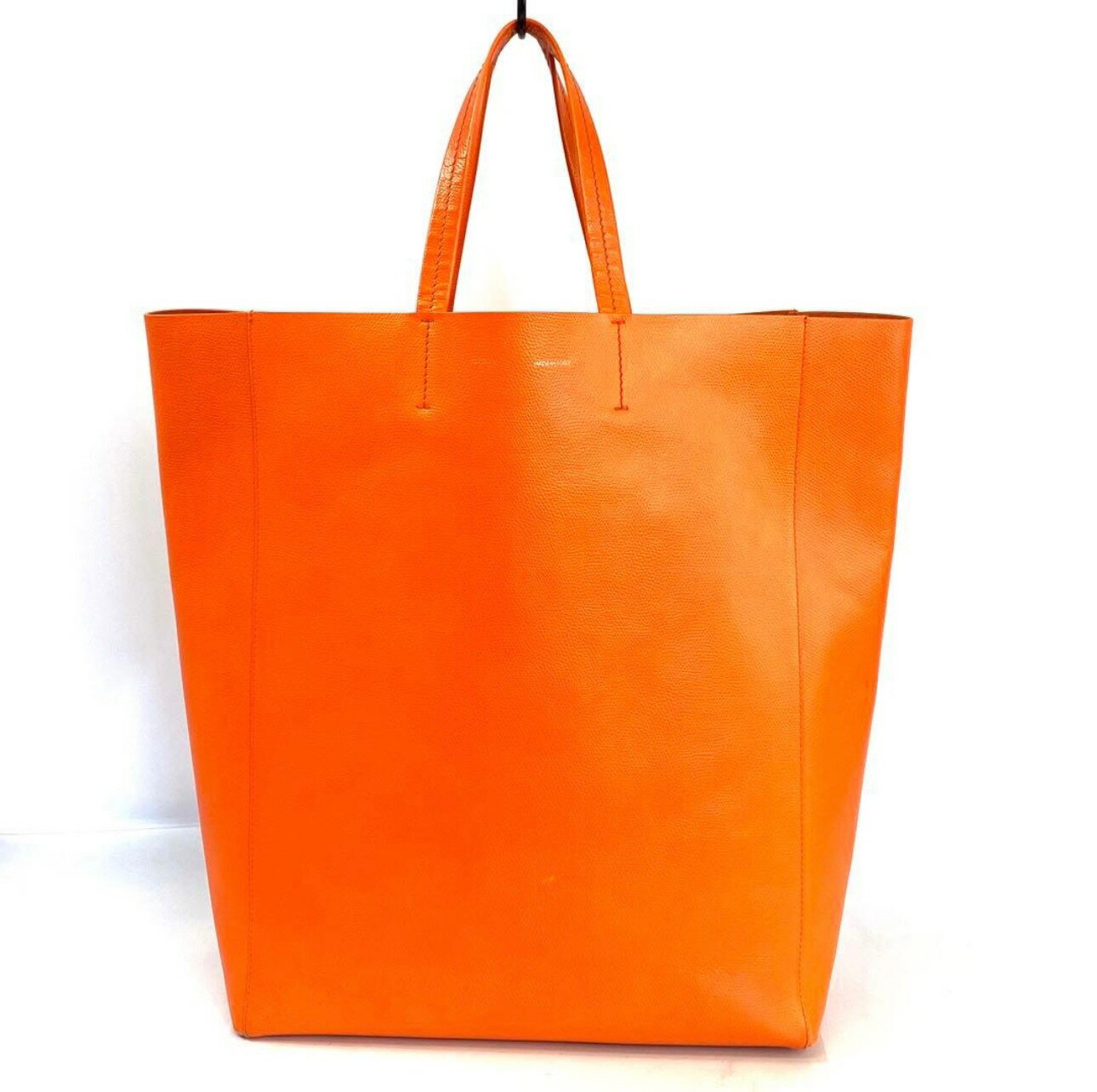 Rakuten - 中古 バッグ レディース セリーヌ バーティカルカバ トートバッグ オレンジ A4対応