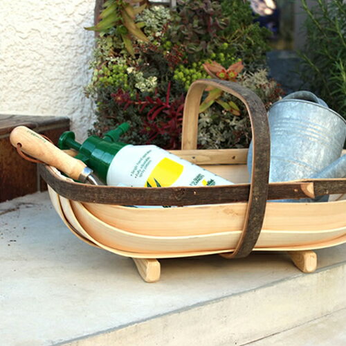 【Garden Trug Royal Sussex Traditional Trug CT001-4】Garden Trug ハンドル Cuckmere バスケット イギリス val02■ 送料無料