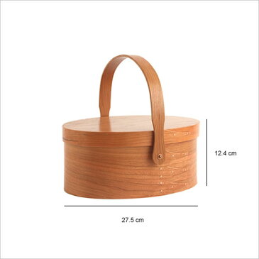 【Swing Handle Box チェリー BR003-2】Shaker box シェイカーボックス ハンドル 桜 デザイン 職人 Brent Rourke カナダ ギフト■ あす楽■ ラッピング無料