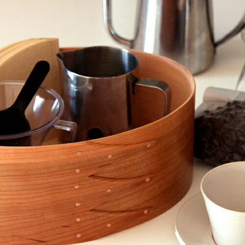 【Oval Shaker Box チェリー BR001-4】シェイカーボックス デザイン 職人 Brent Rourke カナダ cherry ギフト val02 ■送料無料 ■ラッピング無料のサムネイル