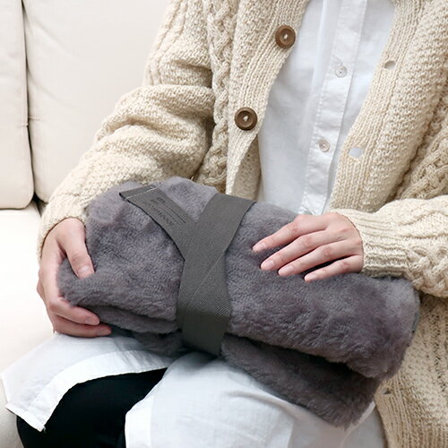 【Serene SRN湯たんぽカバー 45x35cm】セリーン ウール ふわふわ メリノ ギフト ■ラッピング無料 冬支度