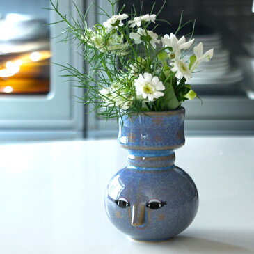 【Bjorn Wiinblad The Four Seasons Winter light blue】花瓶 フラワーポット フラワーベース ビヨン ヴィンブラッド シーズン ウインター 冬 限定