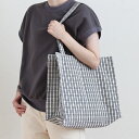 【STILLEBEN ショッピングバッグ チェック ネイビー shopbag-check navy】スティルレーベン トートバッグ 北欧 ■ラッピング無料