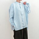 【SETTO FARMS SHIRT STLS00054S】セット ファームズシャツ リネン 日本製 長袖 おまけ付