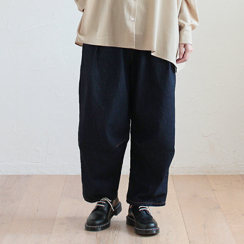 【SETTO NAJA PANTS STPT6002】セット ナジャパンツ パンツ デニム ワイド 日本製 2025AW【おまけ付き】