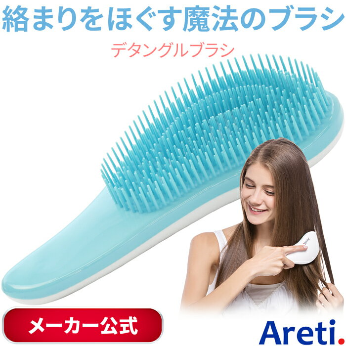 【送料無料 あす楽】アレティ デタングル ブラシ 673／絡まない 美髪 スカルプケア ヘアブラシ