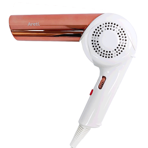 新色発売【送料無料】AretiアレティモイストヘアケアドライヤーKozou/赤外線LEDマイナスイオンハンズフリー折りたたみ海外対応