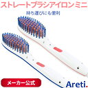 【送料無料】プロフェッショナル マイナスイオン ストレートブラシアイロン ミニ / 海外対応 Areti (アレティ) ヘアアイロン / ストレート アイロン ...