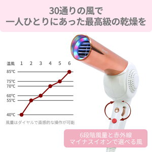新色発売【送料無料】AretiアレティモイストヘアケアドライヤーKozou/赤外線LEDマイナスイオンハンズフリー折りたたみ海外対応