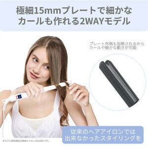 【送料無料】アレティマイナスイオンストレートアイロン15mm/海外対応業務用