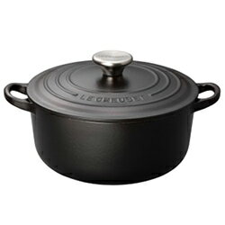 ルクルーゼ ココットロンド ルクルーゼ（ル・クルーゼ） ココットロンド 2101 22cm マットブラック （LE CREUSET）