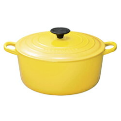 ルクルーゼ ココットロンド ルクルーゼ（ル・クルーゼ） ココットロンド 22cm レモン （LE CREUSET）