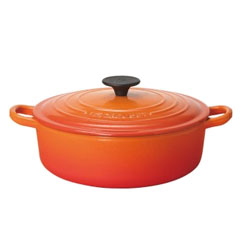 ルクルーゼ（ル クルーゼ） ココットジャポネーズ 25052 24cm オレンジ （LE CREUSET）