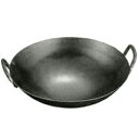 山田工業所 鉄 打出 両手中華鍋 30cm