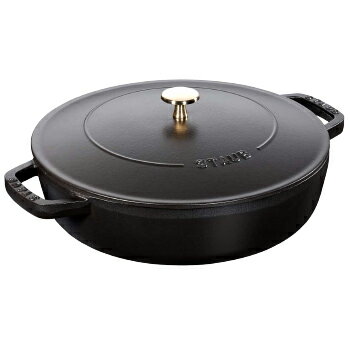 ストウブ（STAUB） ブレイザーソテーパン 24cm ブラック