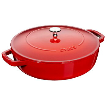 ストウブ（STAUB） ブレイザーソテーパン 24cm チェリー