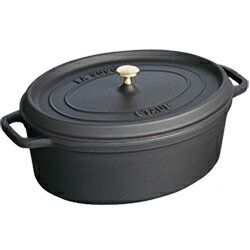 ストウブ（STAUB） ピコ・ココット オーバル 27cm ブラック 40500-271