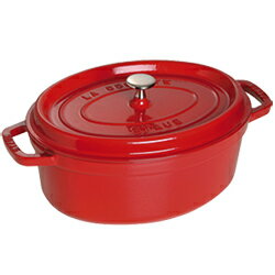 ストウブ（STAUB） ピコ ココット オーバル 23cm チェリー