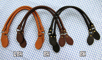 &nbsp;&nbsp; LBR　ライトブラウン BR　ブラウン BK　ブラック &nbsp; 全長約46cm　　カンからカンまで約34cm