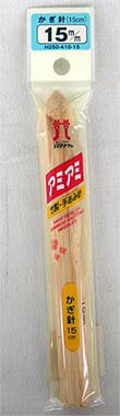 樂天商城 - ハマナカ　竹製かぎ針　15ミリ