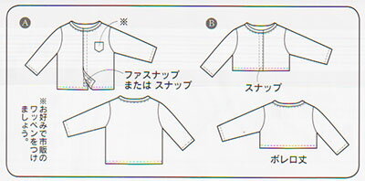 フィットパターン　 ベビー　カーディガン　4792