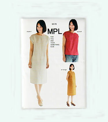 Mパターン研究所　フロントバックドレス　M176