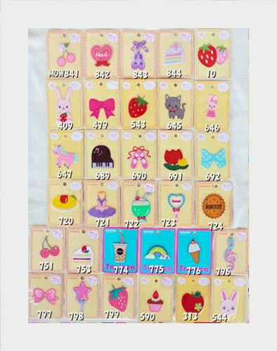 お気に入りワッペン レギュラーパート2 20％OFF