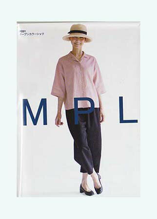 Mパターン研究所 オープンカラーシャツ　M201