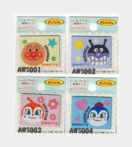樂天商城 - アンパンマン　織りシールワッペン