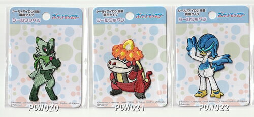 ポケットモンスター シールワッペン ポケモン