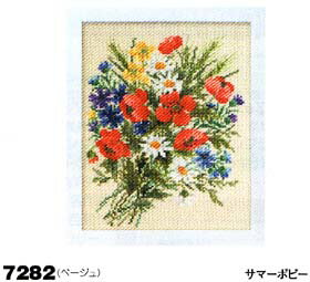 樂天商城 - 刺しゅうキット　サマーポピー　7282