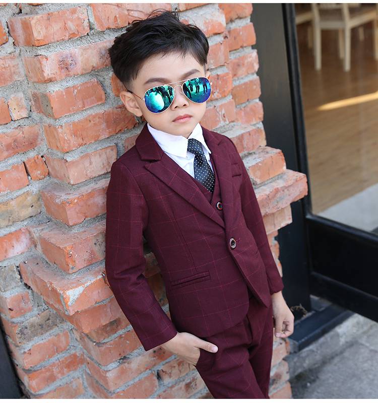 Suits, Tuxedos （Boys） - キッズスーツ 6点セット 子供スーツ 子供服 フォーマル スーツ 男の子 上下セット ジャケット ワイシャツ ベスト パンツ ネクタイ 蝶ネクタイ付き 長袖 人気 男の子 男の子スーツ 子供 キッズ 入園式 入学式 卒業式 期限限定 初節句 お宮参り