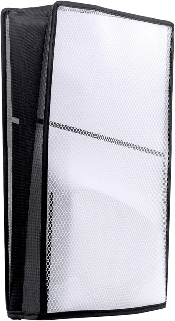 Rakuten - PS5 Slim用ダストカバー 保護カバー 傷防止 通気性 装着・脱着簡単 汚れ防止 お手入れ簡単 PS5 Slimデジタル/ディスク版対応　PS5（旧型）/ PS5 Pro非対応