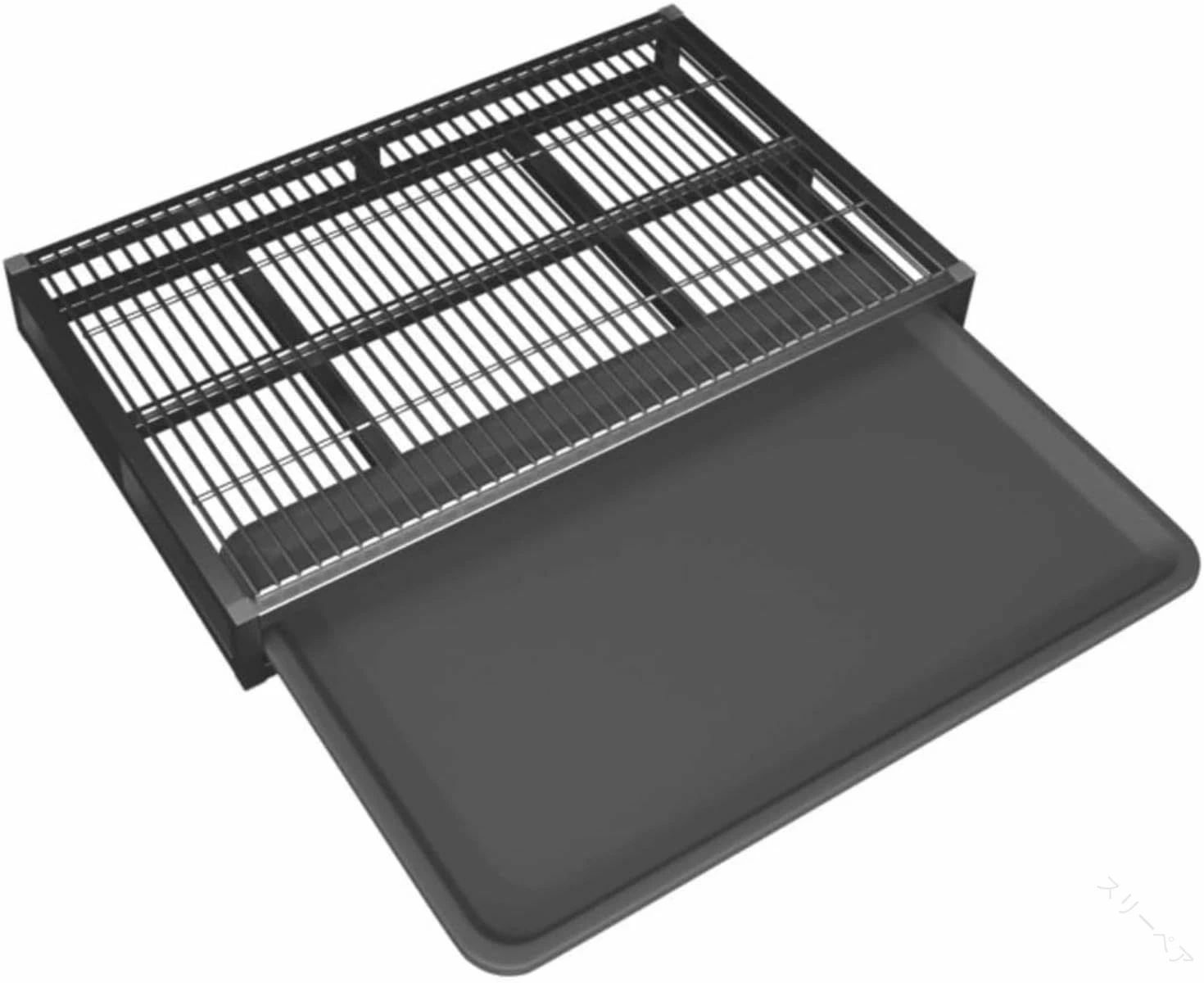 Rakuten - 引出式 78cm50cm 手入簡単 二層設計 L 対応 床保護 大型犬 犬用訓練 小型犬 犬用 鋼 足乾状態保