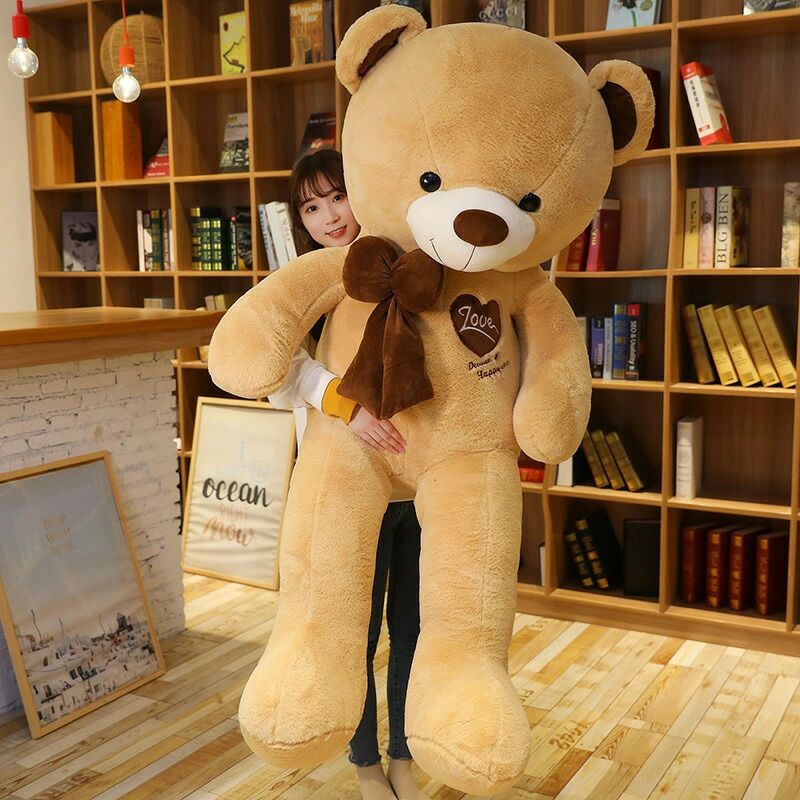 Rakuten - 【180cm】送料無料 ぬいぐるみ 全4カラー クッション インテリア 子供 おもちゃ 動物 可愛い 彼女に 熊 bear 柔らか クマ ベア 大きい 抱き枕 ふわふわで癒される 心地いい プレゼント ギフト c-wanou-9262-gg