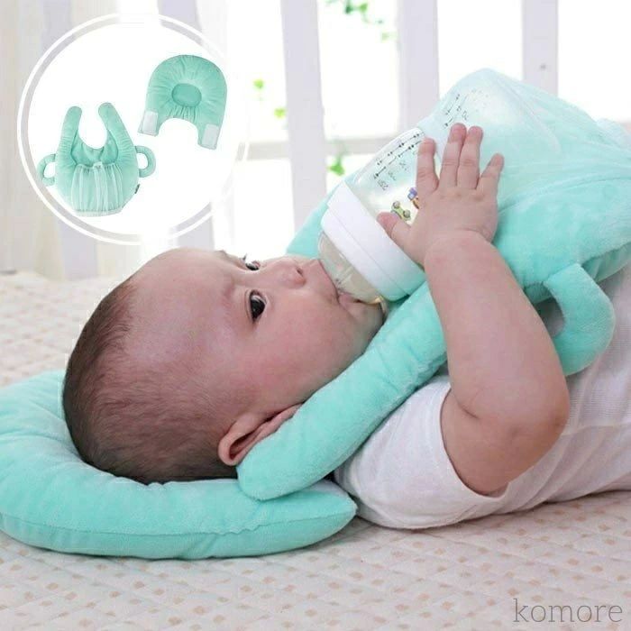 【送料無料】ハンズフリー授乳 クッション 枕 ピロー 新生児 乳児 哺乳瓶ホルダー ...