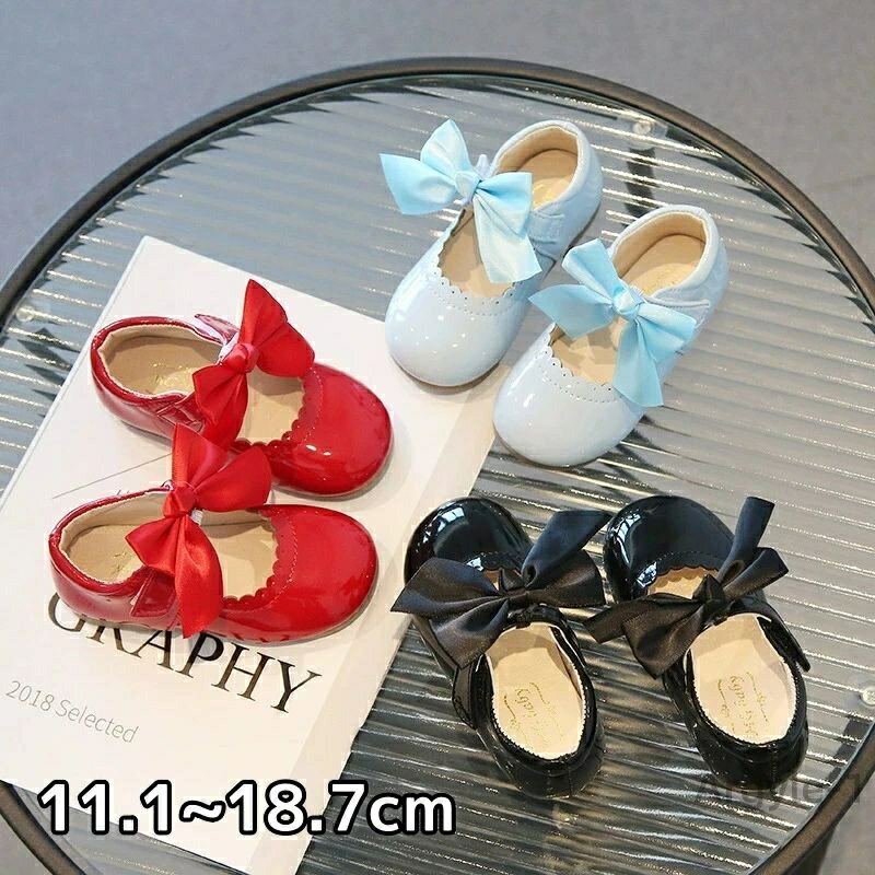 【送料無料】キッズ リボン シューズ 女の子 ベビー フォーマル 靴 子供靴 結婚式 ピアノ 発表会 演奏..