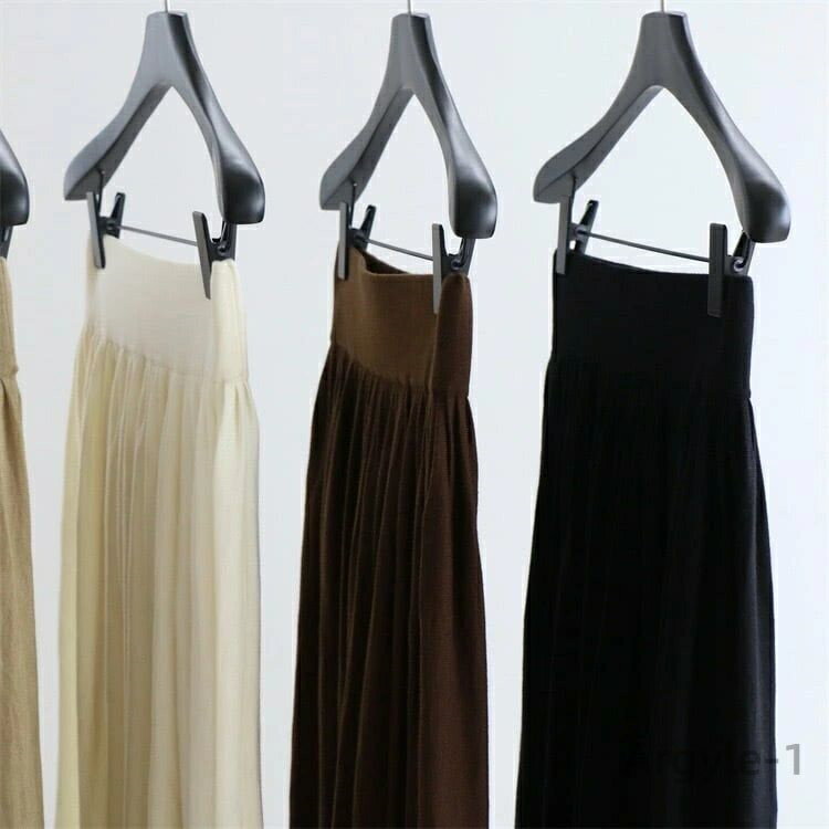 【送料無料】ニットスカート プリーツ スカート レディース 秋 冬 ボトムス ニット ロング マキシスカート プリーツスカート ロング