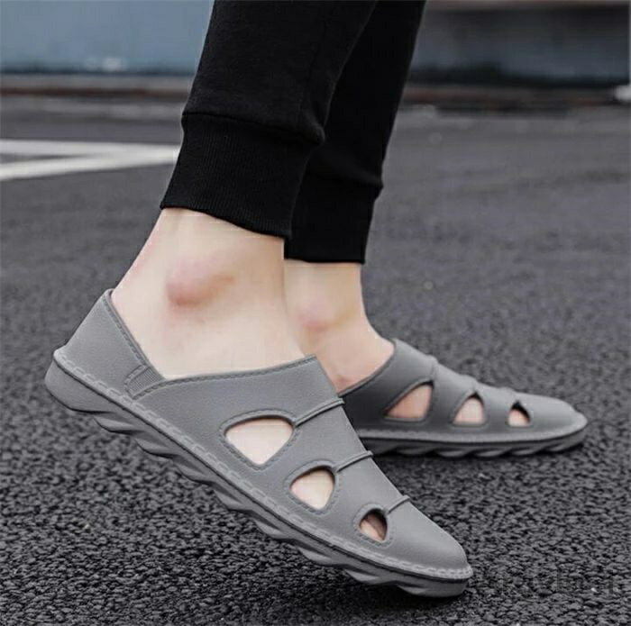 【送料無料】メンズ リゾートサンダル 歩きやすい ぺたんこ レザーサンダル おしゃれ 男性 ブランド 大きいサイズ 軽量 疲れにくい 紳士靴