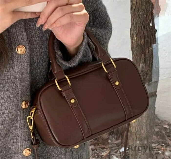 【送料無料】レディース 小さめ ハンドバッグ フェイクレザー 鞄 かばん かわいい おしゃれ 合皮 無地 仕事鞄 通勤 通学 旅行 軽い