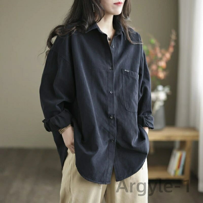 【送料無料】シャツ ブラウス トップス 無地 レディース 長袖 開襟シャツ オーバーシャツ 大きいサイズ 襟付き オフィス OL ビジネス 通勤