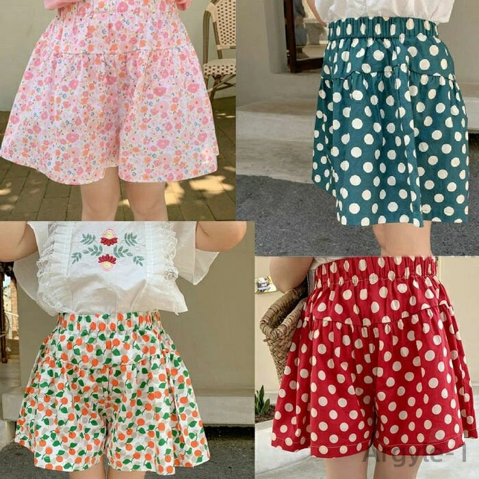 【送料無料】子供 ドレス 女の子 キッズ 　ベビー　花柄 水玉柄 フォーマルスカートこども ジュニア 七..