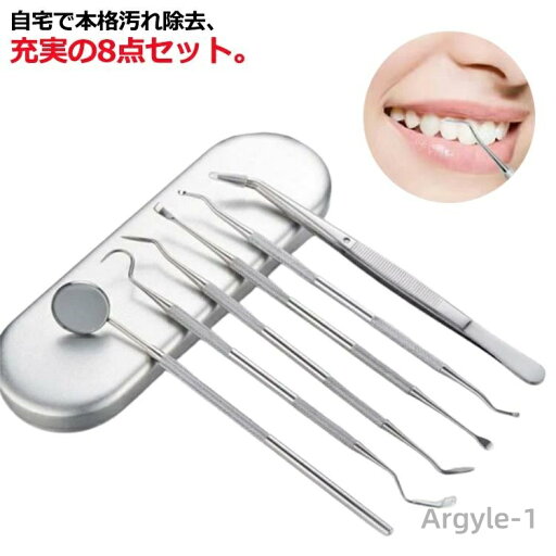 【送料無料】歯科ツールセット 自分で取る 歯石とり ヤニとり 器具 歯石取り 歯垢 口腔ケア器具 自宅用 デンタルツール ステンレス製 【送料無料】歯科ツールセット 自分で取る 歯石とり ヤニとり 器具 歯石取り 歯垢 口腔ケア器具 自宅用 デンタルツール ステンレス製