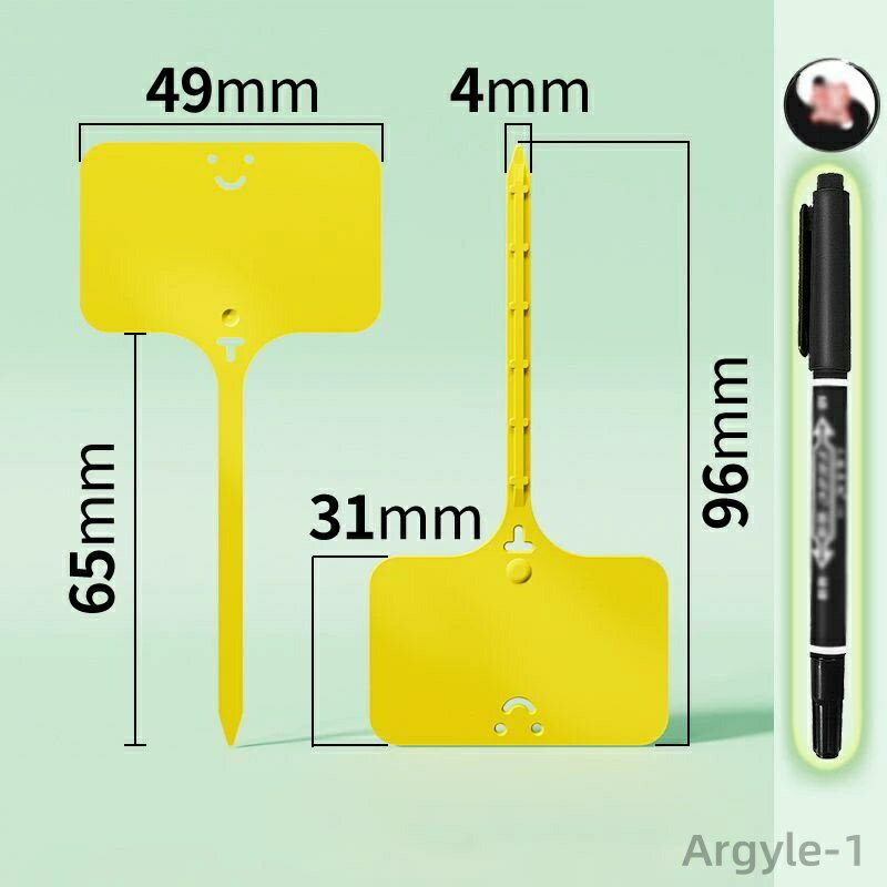 【送料無料】園芸用ラベル 100個セット ガーデニング用品 園芸用品 T型 植物用タグ ネームプレート フラワーラベル ネームタグ ガーデン